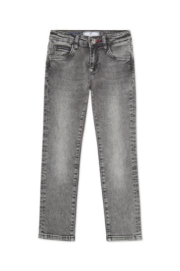 PHILIPP PLEIN Jeans 10GO | GREY SMOKE Straight