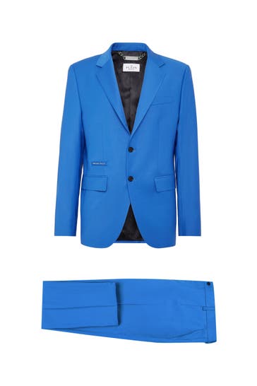 PHILIPP PLEIN Anzug 07 | lightblue Slim Fit
