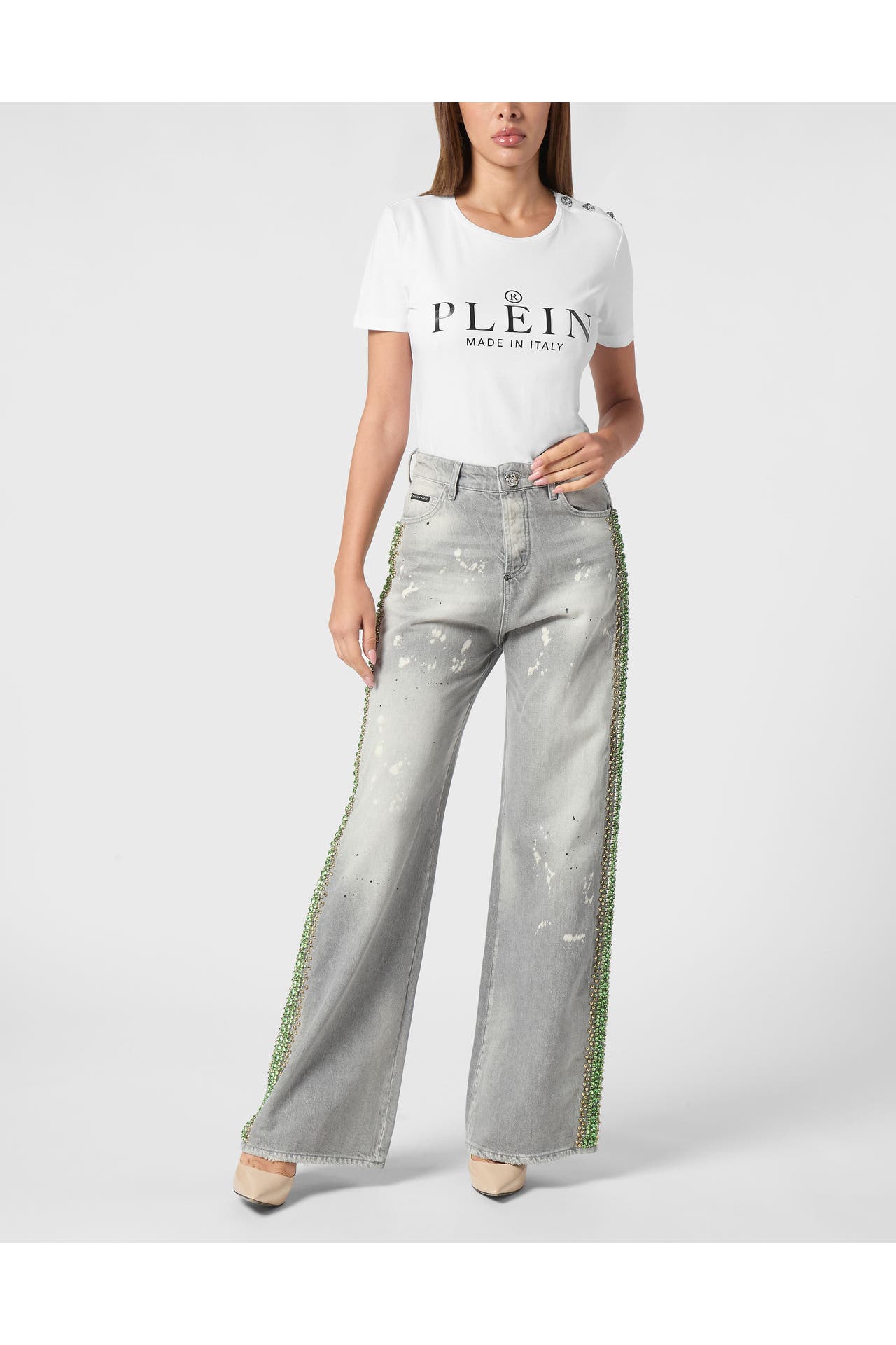 PHILIPP PLEIN Jeans 10GX | ConcreteGrey Straight, Bild 1