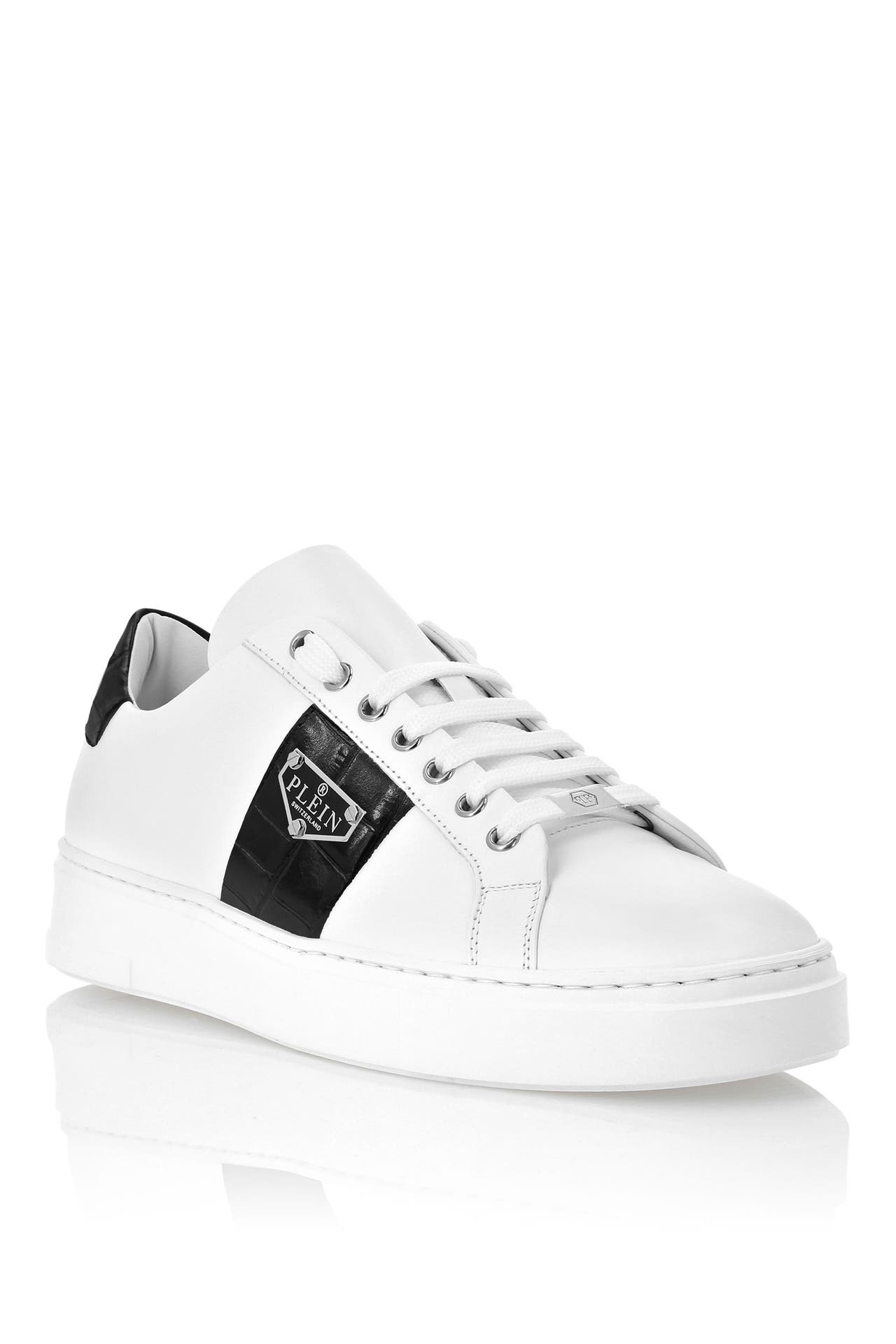 PHILIPP PLEIN Sneaker 0102 | white/black, Bild 1