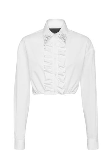 PHILIPP PLEIN Casual-Bluse 01 | white