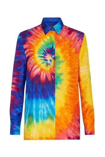 PHILIPP PLEIN Casual-Bluse TIE DYE 21 | multicolor