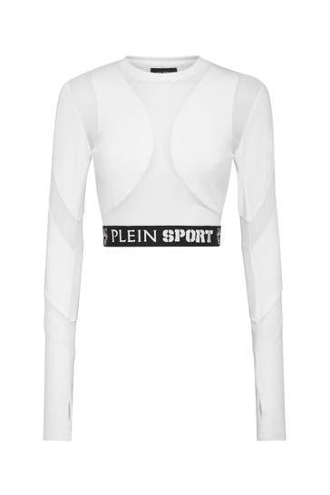 PLEIN SPORT Longsleeve MULTICUT 01 | white