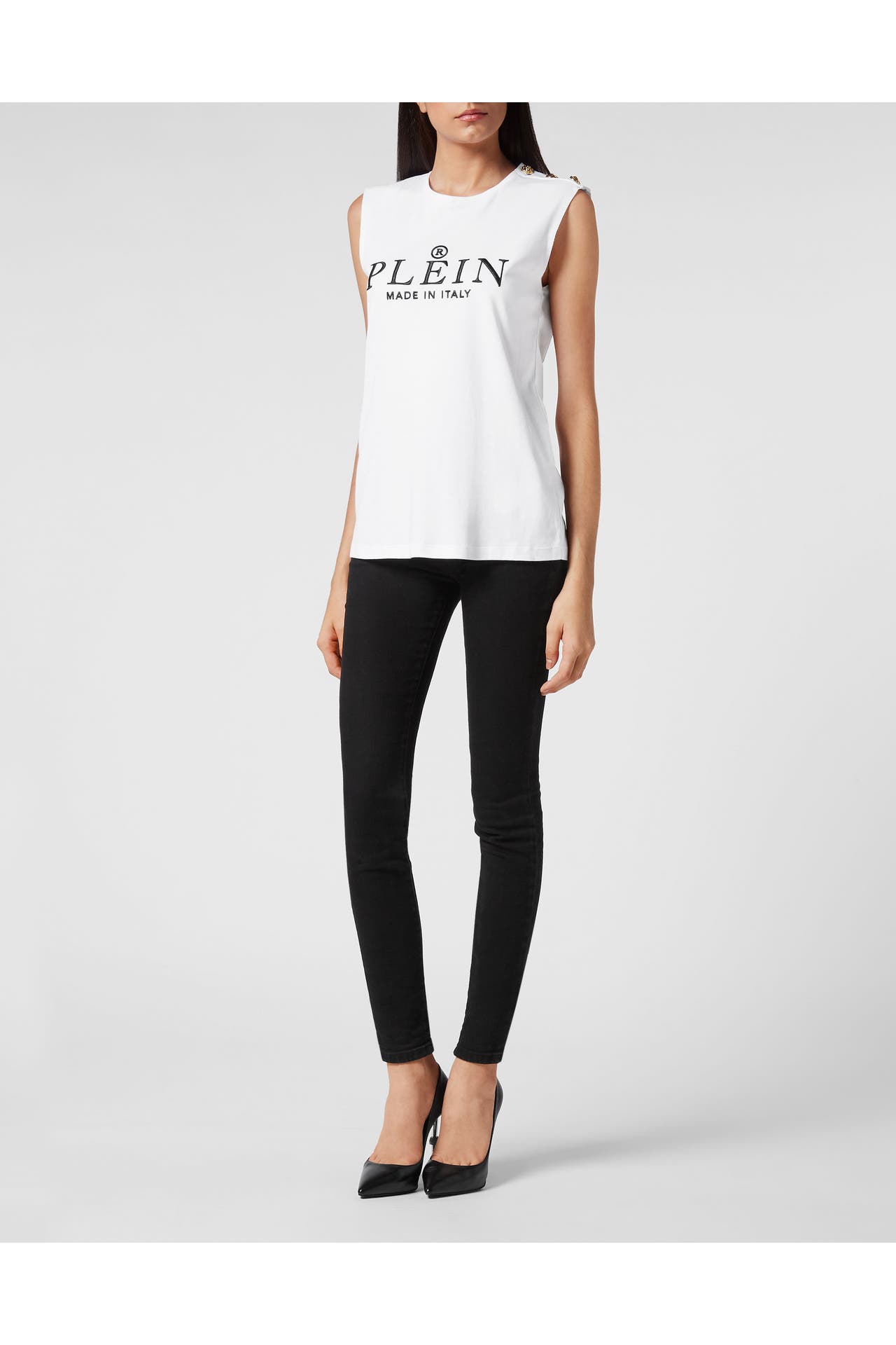 PHILIPP PLEIN Top ICONIC PLEIN 01 | white, Bild 1