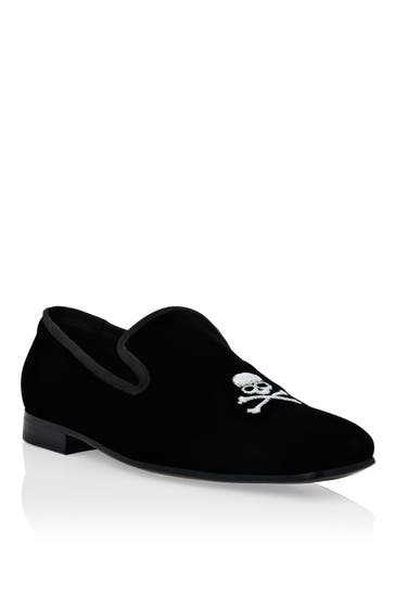 PHILIPP PLEIN Slipper SKULL 02 | black