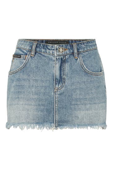 PHILIPP PLEIN Jeansrock CHERRIES 07AD | ADRENALINEDBLUE