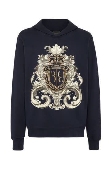 BILLIONAIRE Hoodie BAROQUE 14 | darkblue