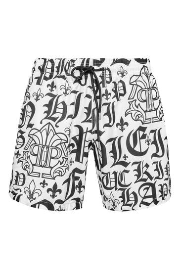 PHILIPP PLEIN Badehose GOTHIC PLEIN