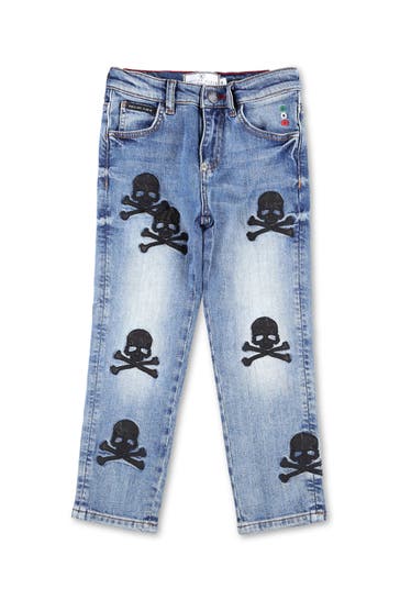 PHILIPP PLEIN Denim-Hose SKULL
