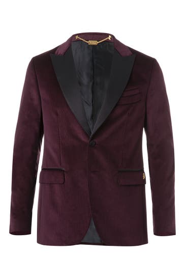BILLIONAIRE Business-Sakko R007 | bordeaux Slim Fit