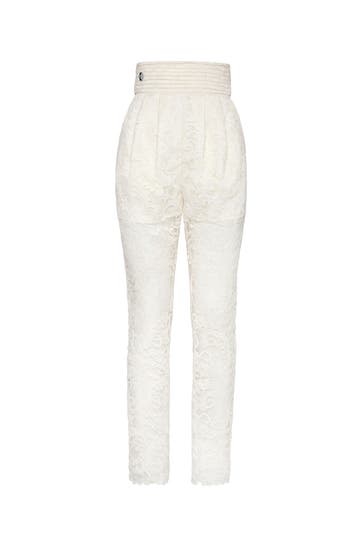 PHILIPP PLEIN Business-Hose 75 | Cream Straight