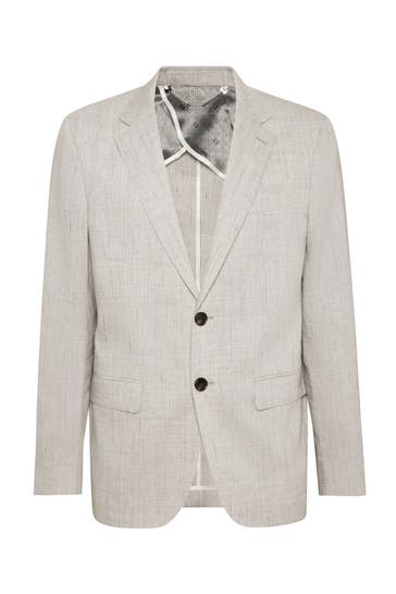 BILLIONAIRE Business-Sakko 10 | grey Slim Fit