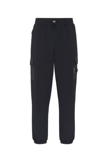 PLEIN SPORT Sweatpant 02 | black Wide/ Loose Fit