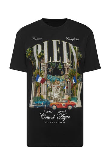 PHILIPP PLEIN T-Shirt RACING 02 | black