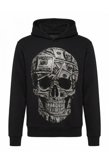 PHILIPP PLEIN Hoodie SKULL 02 | black
