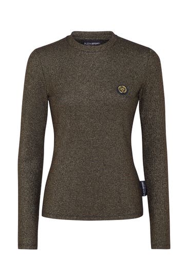 PLEIN SPORT T-Shirt GLITTER 94 | Gold