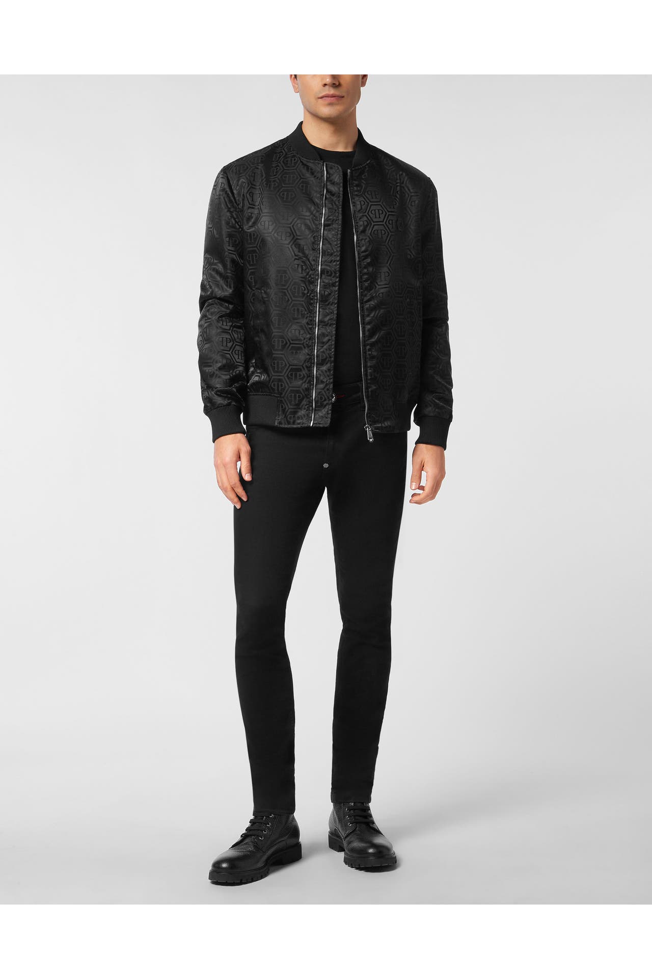 PHILIPP PLEIN Blouson MONOGRAM 02 | black, Bild 1