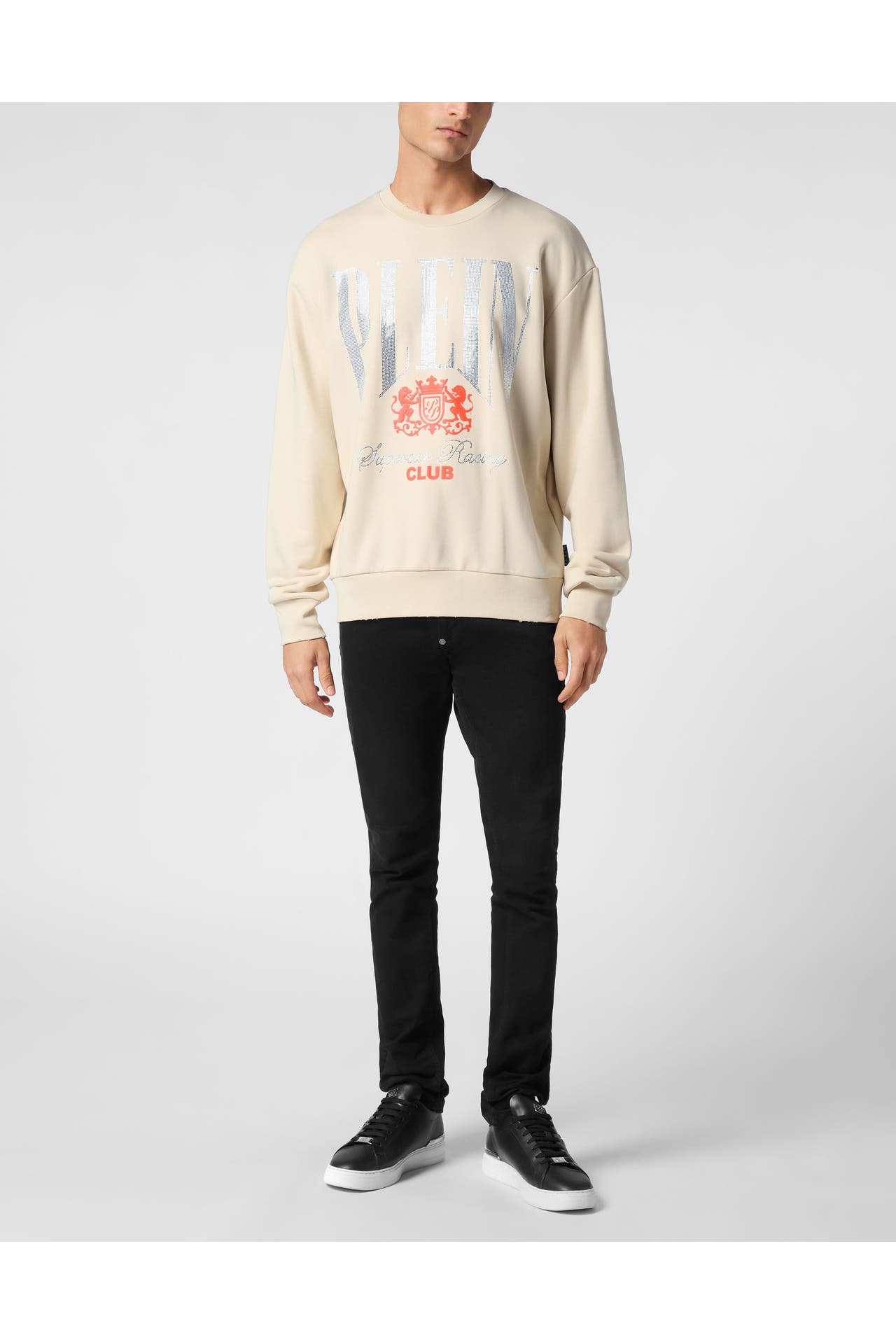 PHILIPP PLEIN Sweatshirt RACING 06 | beige, Bild 1