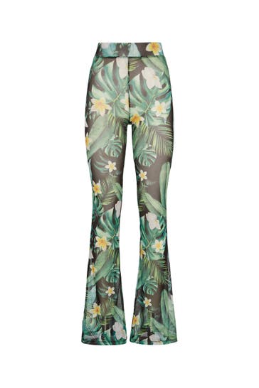 PHILIPP PLEIN Business-Hose HAWAII 05 | green Flared