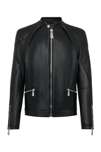 PHILIPP PLEIN Lederjacke 02 | black