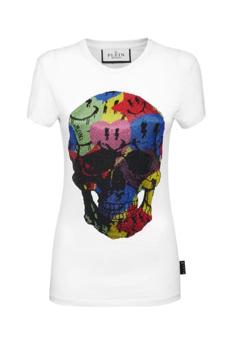 PHILIPP PLEIN T-Shirt SMILE 01 | white