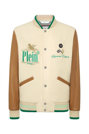 PHILIPP PLEIN Blouson RACING 06 | beige