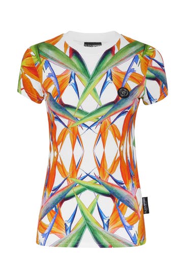 PLEIN SPORT T-Shirt 0121 | white/multicolored