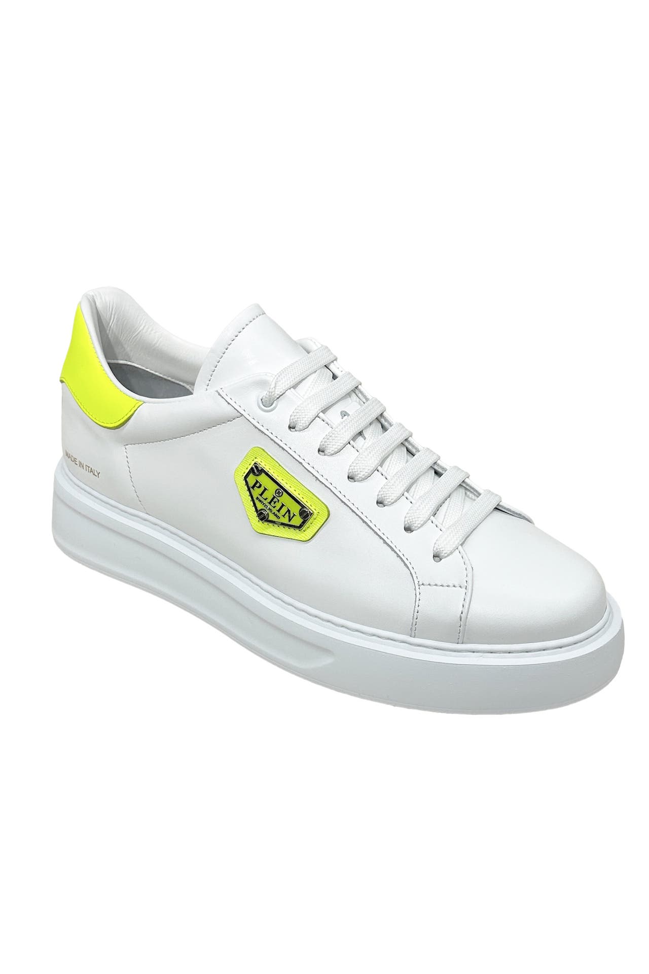 PHILIPP PLEIN Sneaker TITAN 0129 | White/yellowfluo, Bild 1