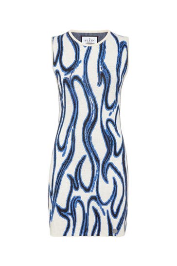 PHILIPP PLEIN Casual-Kleid FLAME 01 | white