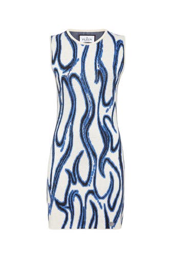 PHILIPP PLEIN Casual-Kleid FLAME 01 | white