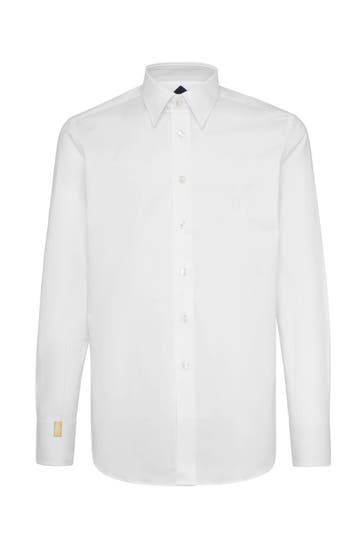 BILLIONAIRE Business-Hemd 0101 | white/white Slim Fit