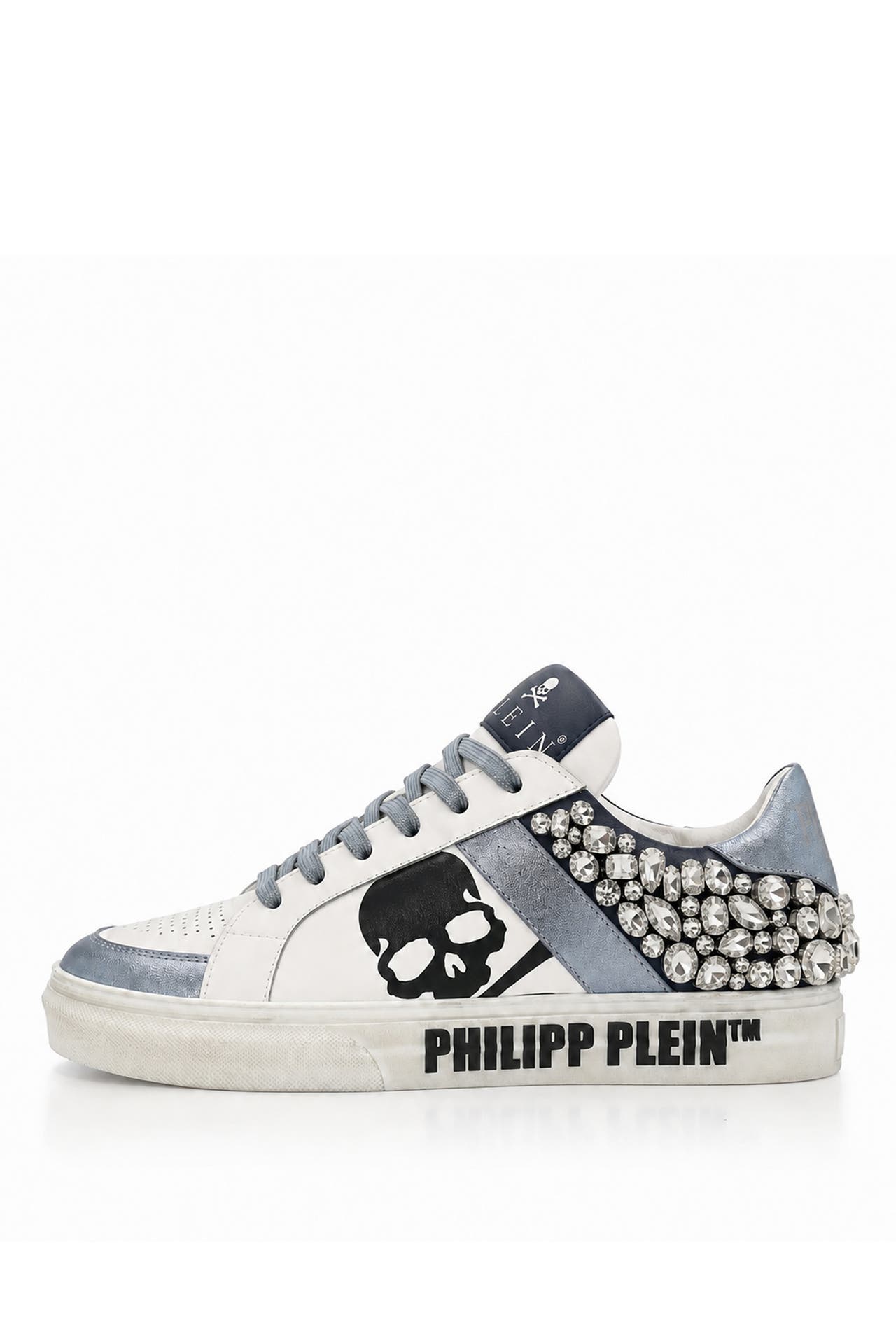 PHILIPP PLEIN Sneaker SKULL 0714 | lightblue/darkblue, Bild 1