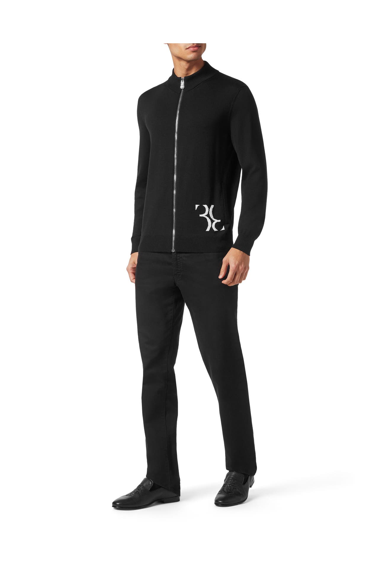 BILLIONAIRE Strickjacke 02 | black, Bild 1