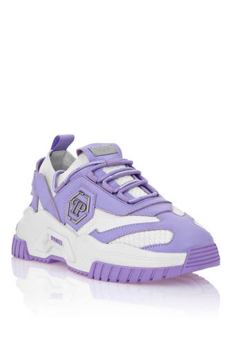 PHILIPP PLEIN Sneaker PREDATOR 0173 | white/purple