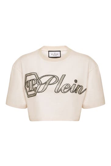 PHILIPP PLEIN T-Shirt SIGNATURE 01OF | OffWhite