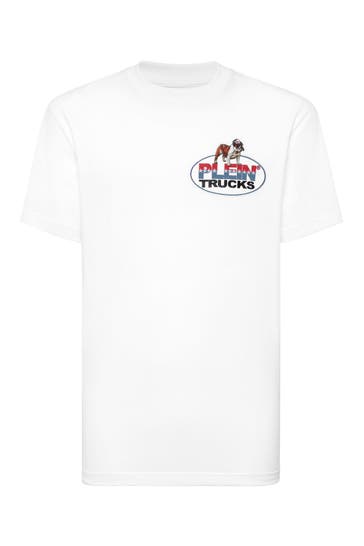 PHILIPP PLEIN T-Shirt Rundhalsausschnitt Ss Bulldog