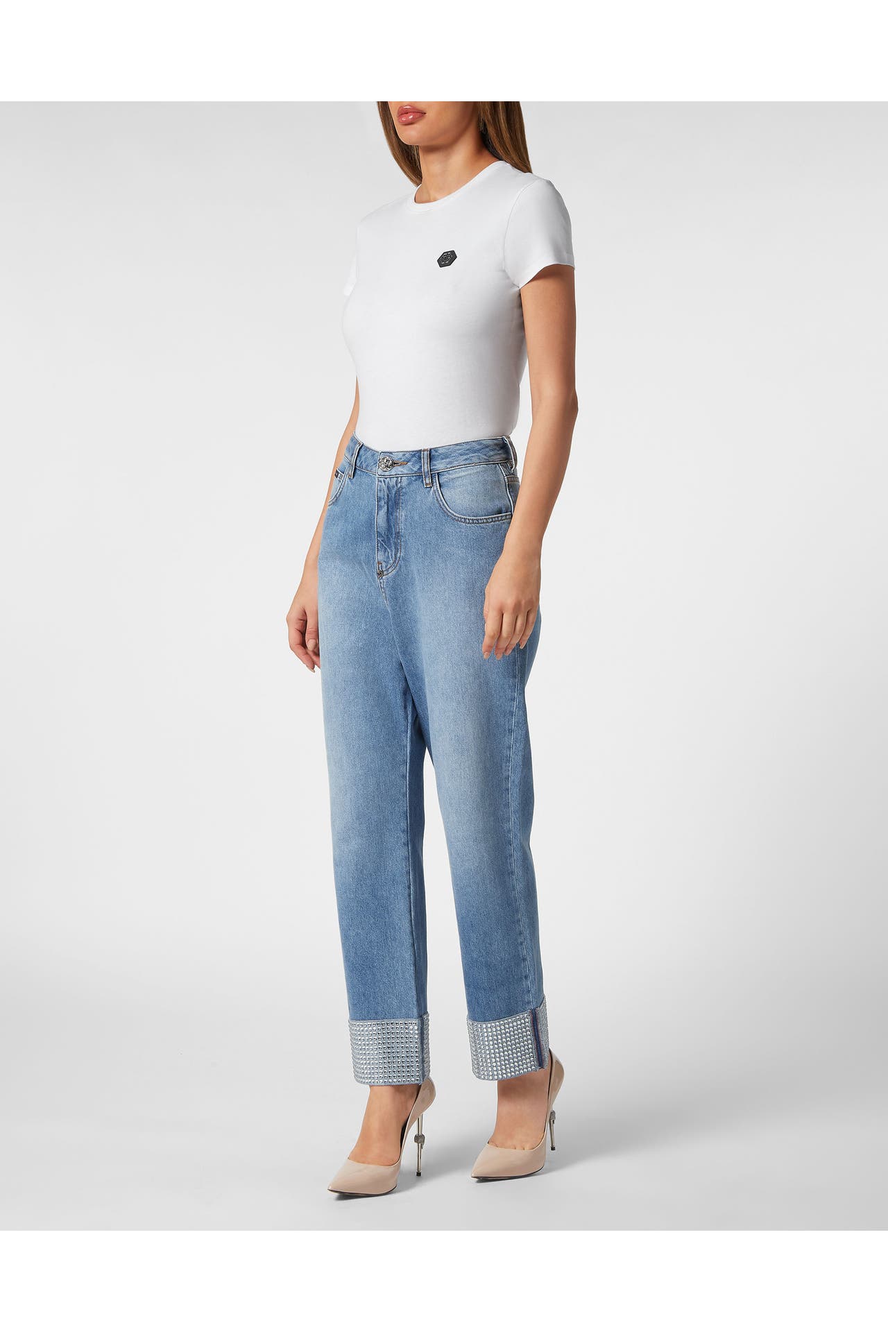 PHILIPP PLEIN Jeans HEART 13MI | Salt'N'Pepa Straight, Bild 1