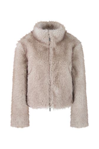 MARC CAIN Lederjacke smoke