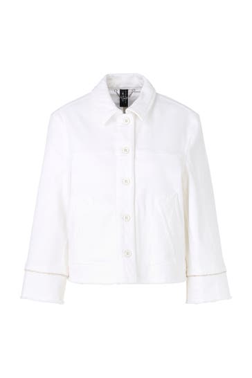 MARC CAIN Jeansjacke off-white
