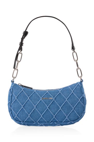 MARC CAIN Schultertasche vintage blue