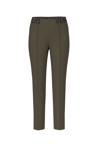MARC CAIN Business-Hose SYDNEY olive drab Skinny