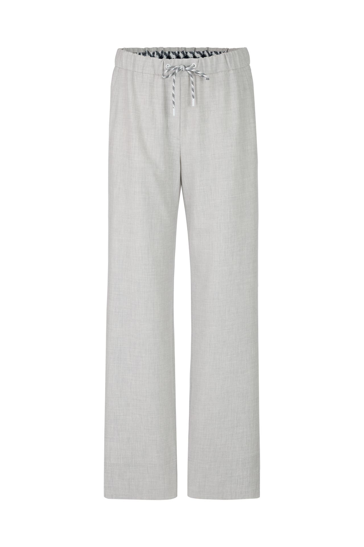 MARC CAIN Business-Hose WASHINGTON silver grey Wide/ Loose Fit, Bild 1