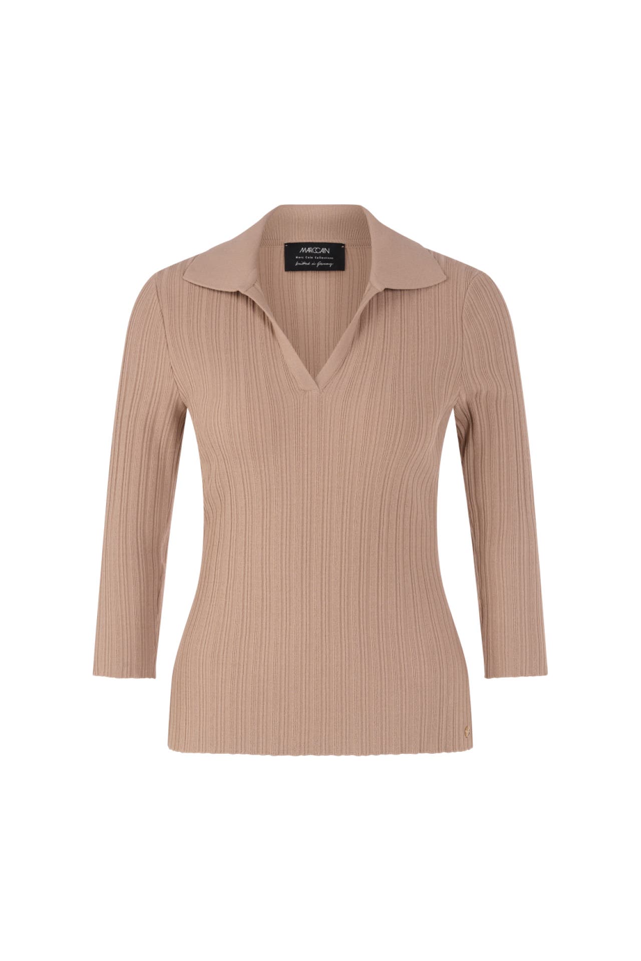 MARC CAIN Pullover warm taupe new, Bild 1