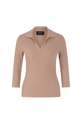 MARC CAIN Pullover warm taupe new