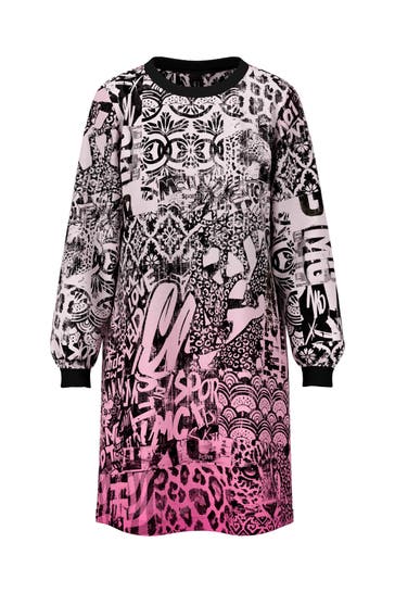 MARC CAIN Casual-Kleid dragon fruit