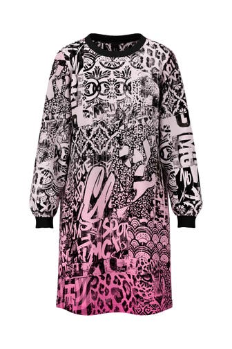 MARC CAIN Casual-Kleid dragon fruit