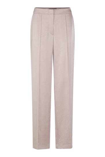 MARC CAIN Business-Hose WUKARI light desert taupe Wide/ Loose Fit