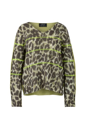 MARC CAIN Pullover soft olive