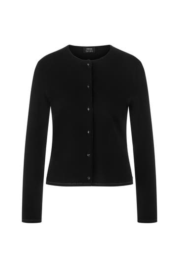 MARC CAIN Strickjacke black