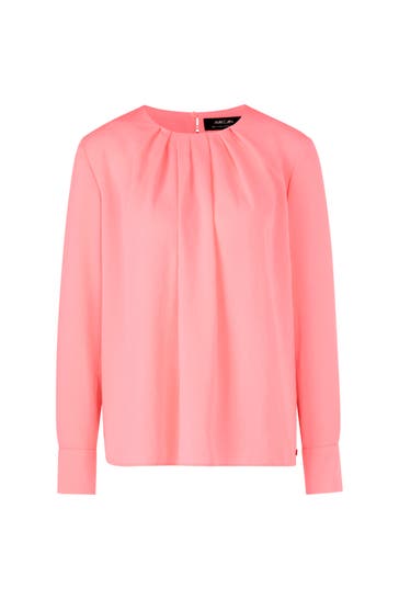 MARC CAIN Business-Bluse peach pink neon